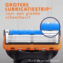 Hot Gillette Fusion5 Power Navulmesjes 4 Stuks