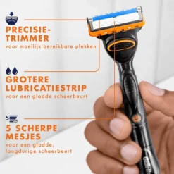 Hot Gillette Fusion5 Power Navulmesjes 4 Stuks