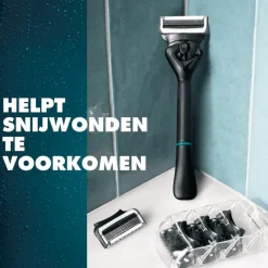Best Gillette Intimate Scheersysteem Voor Intieme Zone Met 2 Navulmesjes En Douchehaak