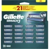 Hot Gillette Mach3 Navulmesjes 20 Stuks