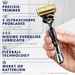 Hot Gillette ProGlide Power Scheersysteem Met 1 Navulmesje