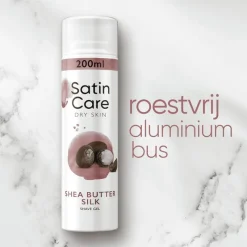 Online Satin Care Gillette Scheergel Droge Huid 200 ML