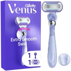 Clearance Gillette Venus Deluxe Smooth Swirl Extra Glad Scheersysteem 5 Blades