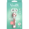 New Gillette Venus Deluxe Smooth Sensitive Rose Gold Scheersysteem 5 Blades