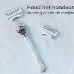 Sale Satin Care Gillette Venus Voor Huid en Schaamhaar Scheersysteem + Exfoliant