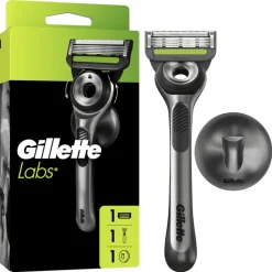 New Gillette Labs Scheersysteem 1 Handvat Met 1 Navulmesje En Muurhanger