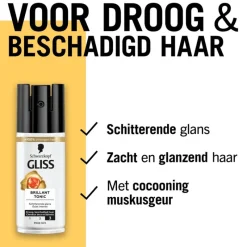 Sale Gliss Kur brilliant tonic droog beschadigd haar