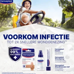 New Hansaplast Elastic Finger Strips 16 stuks