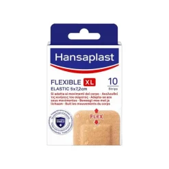 Clearance Hansaplast Flexible XL Eilandpleister 5x7,2cm 10 stuks