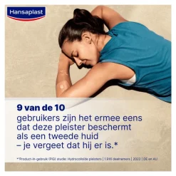 Online Hansaplast Second Skin Protectoin Waterproof en Transparante Pleister Strips 6 stuks