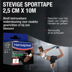 Hot Hansaplast Sport Stevige Sporttape 2,5 CM x 10 M
