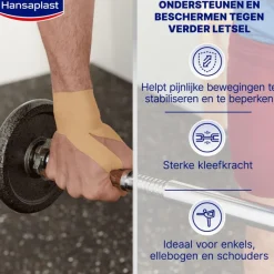 Hansaplast Sport Tape Breed 3,75 CM x 15 M