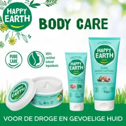 Discount Happy Earth 100% Natural Nourishing Body Cream 200ml