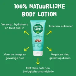 Hot Happy Earth 100% Natural Soft Body Lotion 200ml