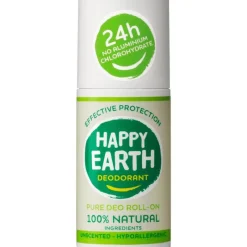 Sale Happy Earth 100% Natuurlijke Unscented Deodorant Roller 75 ML