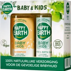 Clearance Happy Earth Baby & Kids Starter Pack 2x100ML