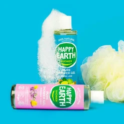 New Happy Earth Cedar Lime 100% Natuurlijke Douchegel 300 ML
