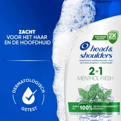 Clearance Head and Shoulders Head & Shoulders Menthol Fresh 2in1 Anti-Roos Shampoo & Conditioner 300 ML