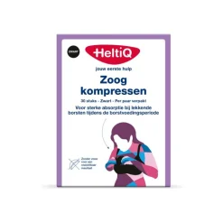 Outlet HeltiQ Zoogkompressen Zwart