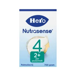 Online Hero Nutrasense Classic Peutermelk 4 (2+jr) met melkvet 700 GR
