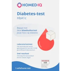 Clearance Homed-IQ Bloedsuiker Test (HbA1c) 1 Stuk