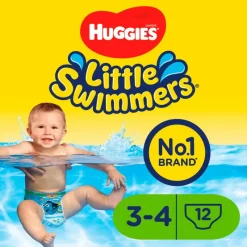 Clearance Huggies Little Swimmers Zwemluiers Maat 3-4 (7-15 kg) 12 stuks