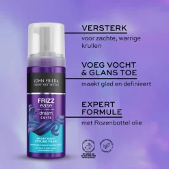 Sale John Frieda Frizz Ease Dream Curls Air Dry Waves Styling Foam 150 ML