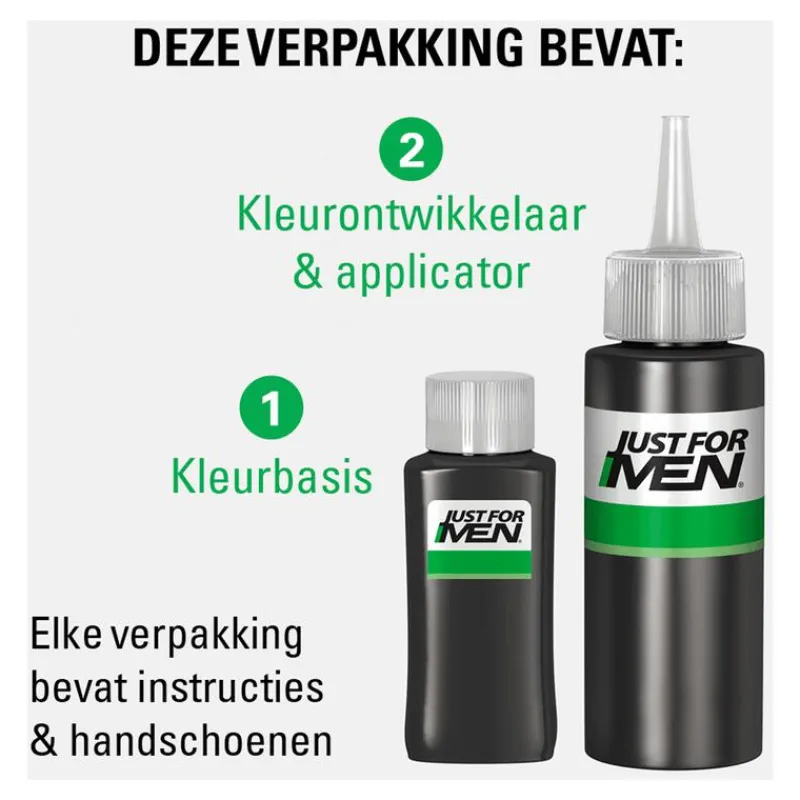 Discount Just For Men Original Formula Donkerbruin H45 H-45 Donkerbruin