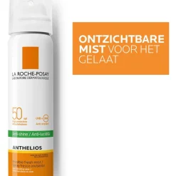 Online La Roche-Posay Anthelios Zonnebrand Mist Gezicht SPF50 75 ML