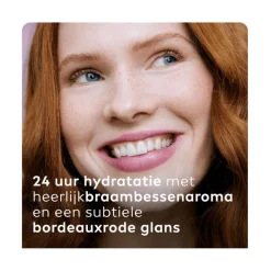 Outlet Labello Blackberry Shine Lippenbalsem 24u Hydratatie Bordeauxrood 1 Stuk