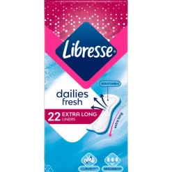 Clearance Libresse Daily Fresh Inlegkruisjes Extra Long