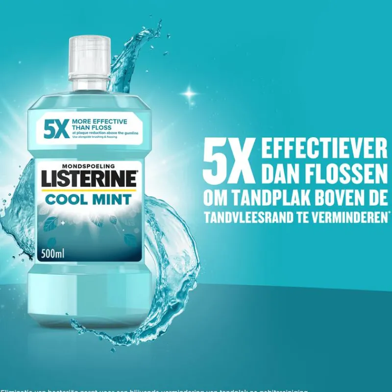 Discount Listerine Coolmint Mondwater - 500ML