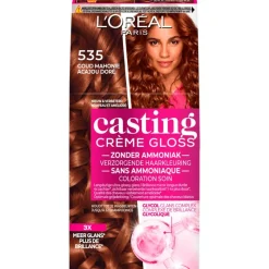 Hot L'Oréal Paris Casting Crème Gloss Haarverf Licht goudmahoniebruin 535 Chocolate