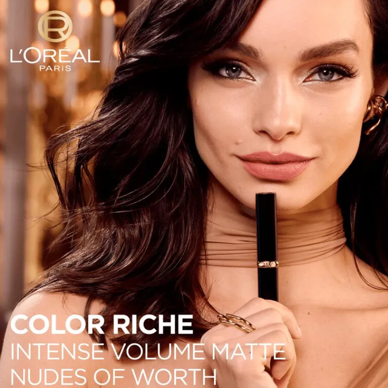 Hot L'Oréal Paris Color Riche Intense Volume Matte Lipstick 601 Worth It 1,8 GR 601 - Worth it