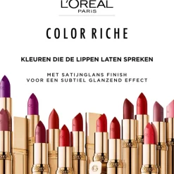 Online L'Oréal Paris Color Riche Satin Lippenstift 4,5 GR 377 Perfect Red