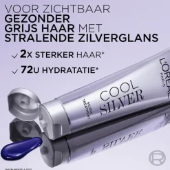 Clearance L'Oréal Paris Cool Silver Revitaliserende ZilververzorgingPuur Wit 01 Puur Wit