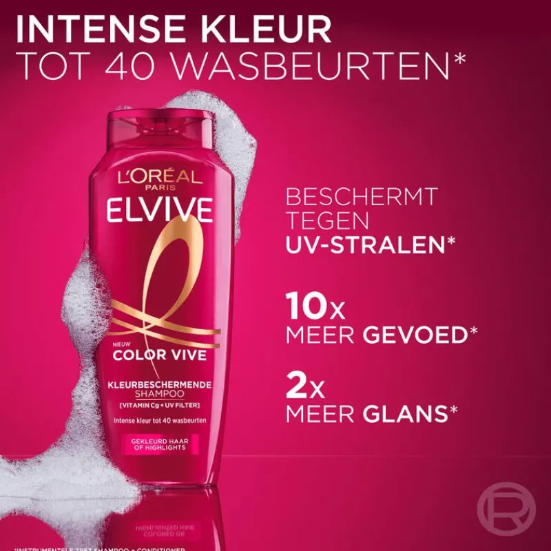 New L'Oréal Paris Elvive Color Vive Shampoo 250 ML