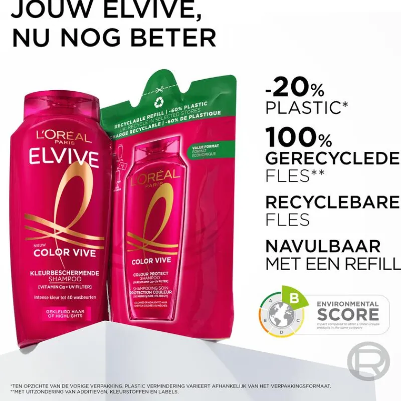 New L'Oréal Paris Elvive Color Vive Shampoo 250 ML