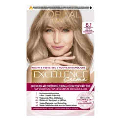 Online L'Oréal Paris Excellence Crème Verzorgende Crèmekleuring 8.1 Licht Asblond