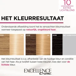 Discount L'Oréal Paris Excellence Crème Verzorgende Crèmekleuring 10 Extra Lichtblond