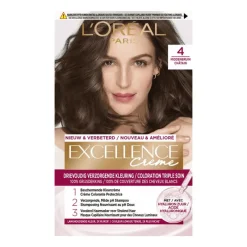 Discount L'Oréal Paris Excellence Crème Verzorgende Crèmekleuring 4 Middenbruin