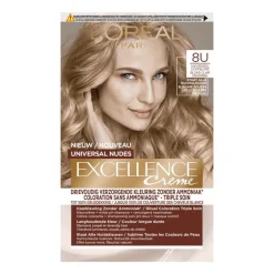 Hot L'Oréal Paris Excellence Universal Nudes Permanente Haarverf 8U Lichtblond