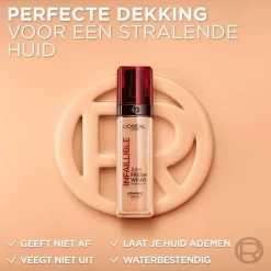 New L'Oréal Paris Infaillible 32HR Fresh Wear Foundation met SPF25 30 ML 320 Caramel