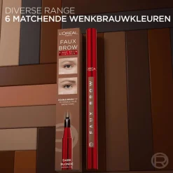 Outlet L'Oréal Paris Infallible Faux Brow Wenkbrauwpotlood DARK BLONDE