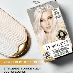 Hot L'Oréal Paris Infinia Preference Cool Haarverf 11.11 Ultra Light