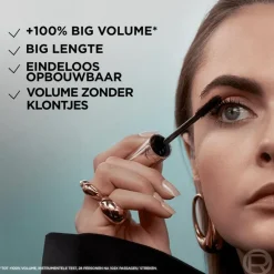 Online L'Oréal Paris Lash Paradise Big Deal Mascara Waterproof Zwart