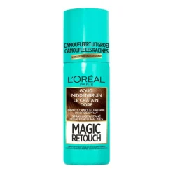 Discount L'Oréal Paris Magic Retouch Camouflerende Uitgroeispray Goud Middenbruin 75 ML 10 Goud Middenbruin