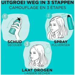 Best L'Oréal Paris Magic Retouch Camouflerende Uitgroeispray Zwart 75 ML 1 Zwart