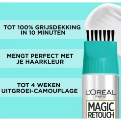 New L'Oréal Paris Magic Retouch Permanente Haarverf 5 Lichtbruin