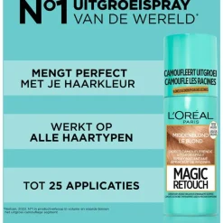 L'Oréal Paris Magic Retouch Camouflerende Uitgroeispray Middenblond 75 ML 5 Middenblond